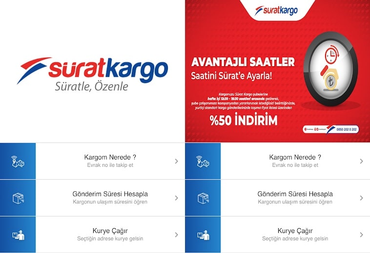 Ücretsiz Sürat Kargo Mobil APK Uygulama İndir