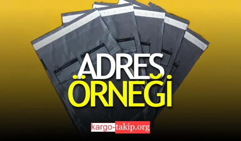 Kargoya Adres Nasıl Yazılır – Kargo Adres Yazma Örneği