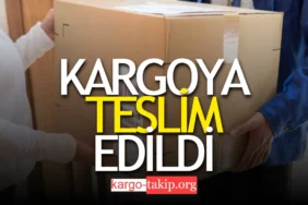 Kargoya Teslim Edildi Ne Demek