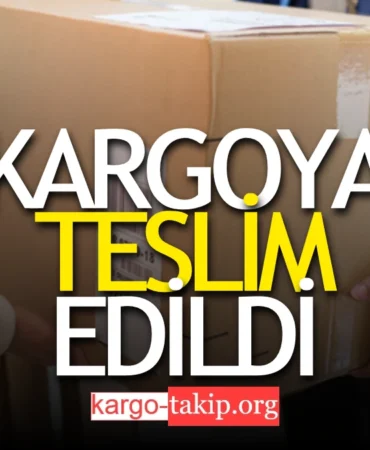 Kargoya Teslim Edildi Ne Demek