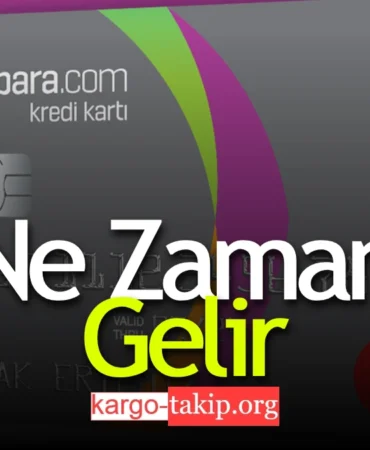 Enpara Kart Kargo Takip