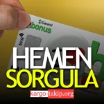 Garanti Kredi Kartı Kargo Takip