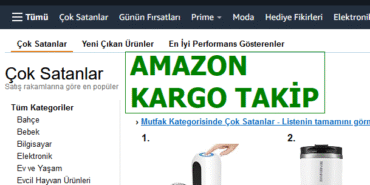 Amazon Kargo Takip Nasıl Yapılır?