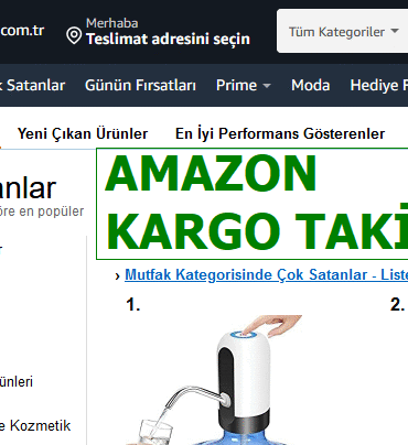 Amazon Kargo Takip Nasıl Yapılır?