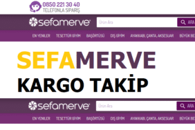 Sefa Merve Kargo Takip
