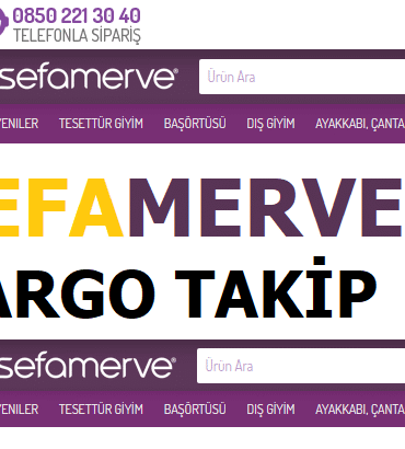 Sefa Merve Kargo Takip