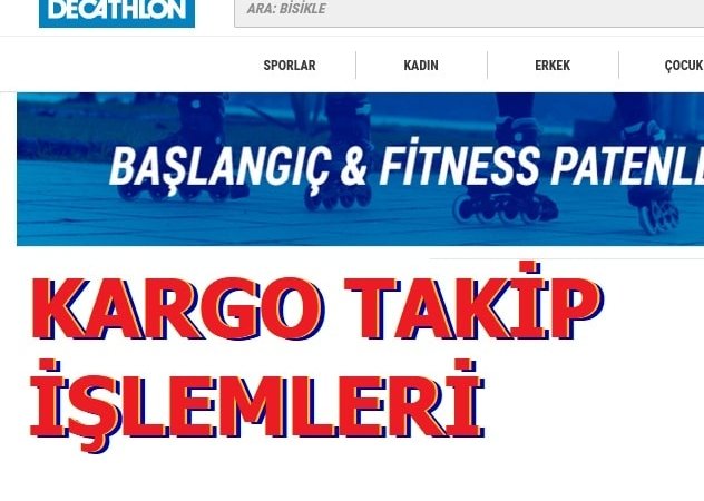 Decathlon Kargo Takip