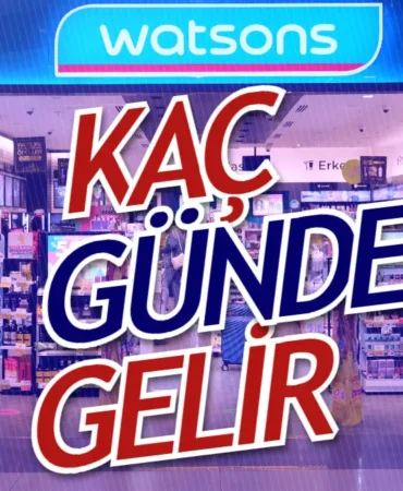 Watsons Kargo Takip