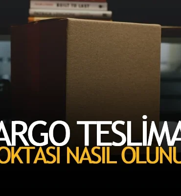 Kargo Teslimat Noktası Nasıl Olunur