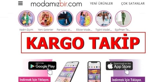Modamız Bir Kargo Takip
