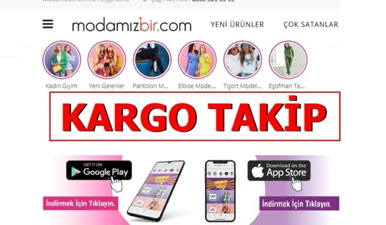 ModamızBir Kargo Takip
