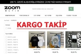 Zoom Butik Kargo Takip