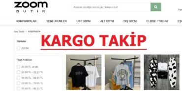 Zoom Butik Kargo Takip