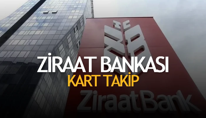 Ziraat Bankası Kart Kargo Takip