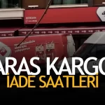 Aras Kargo Geri iade Saatleri