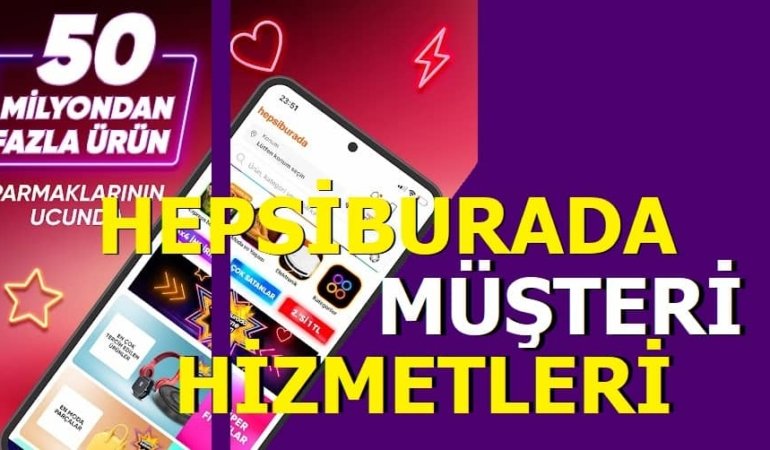 Hepsiburada müşteri hizmetleri