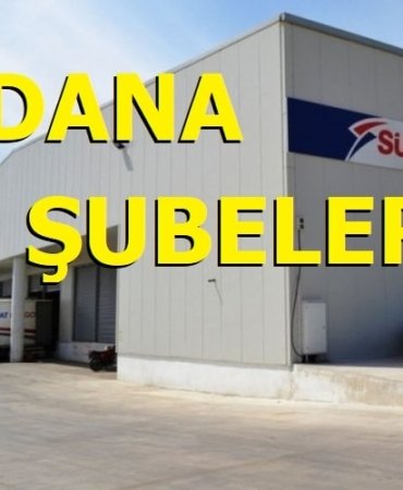 Adana Sürat Kargo Şubeleri