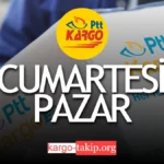 PTT Kargo Çalışma Saatleri: Cumartesi