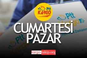 PTT Kargo Çalışma Saatleri: Cumartesi