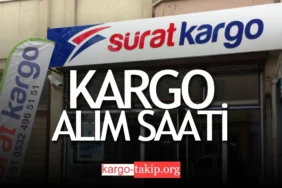 Sürat Kargo Çalışma Saatleri