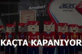 Aras Kargo Kaçta Kapanıyor