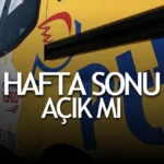 PTT Hafta Sonu Açık Mı