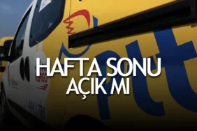 PTT Hafta Sonu Açık Mı