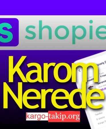 Shopier sipariş takip üyeliksiz