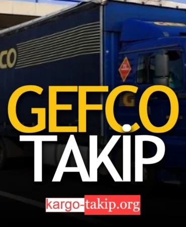 Gefco Kargo Takip