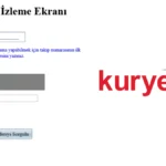 Kuryenet Takip T.C. ile Sorgulama