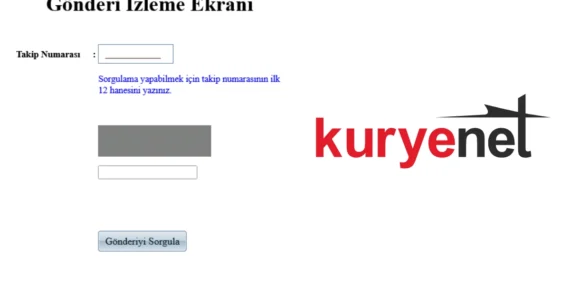 Kuryenet Takip T.C. ile Sorgulama